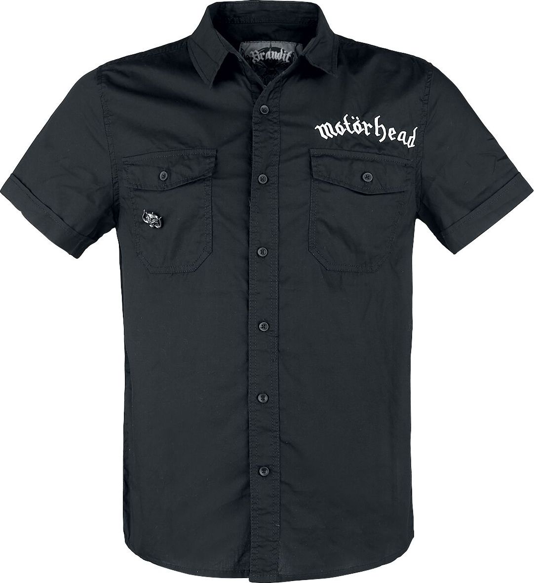 Motörhead Brandit Bastards - Roadstar Shirt Košile černá - RockTime.cz