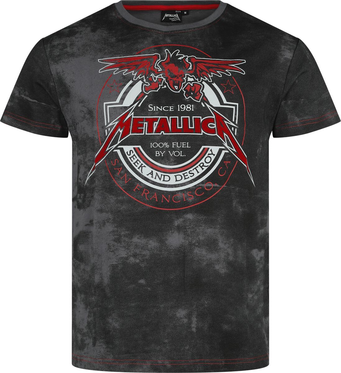 Metallica EMP Signature Collection Tričko šedá/cerná - RockTime.cz