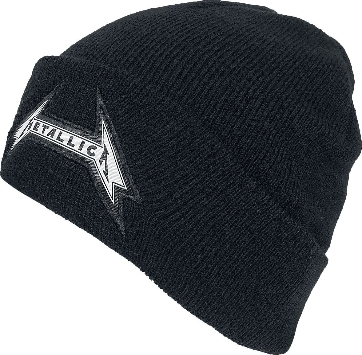 Metallica First Logo - Beanie Beanie čepice černá - RockTime.cz