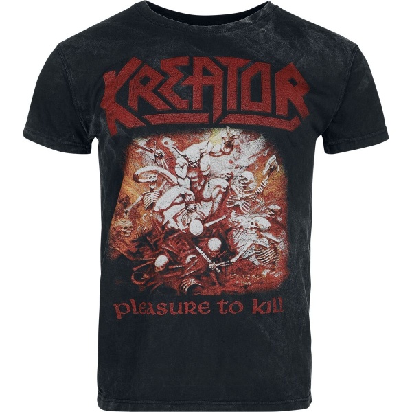 Kreator Pleasure To Kill Tričko antracitová - RockTime.cz