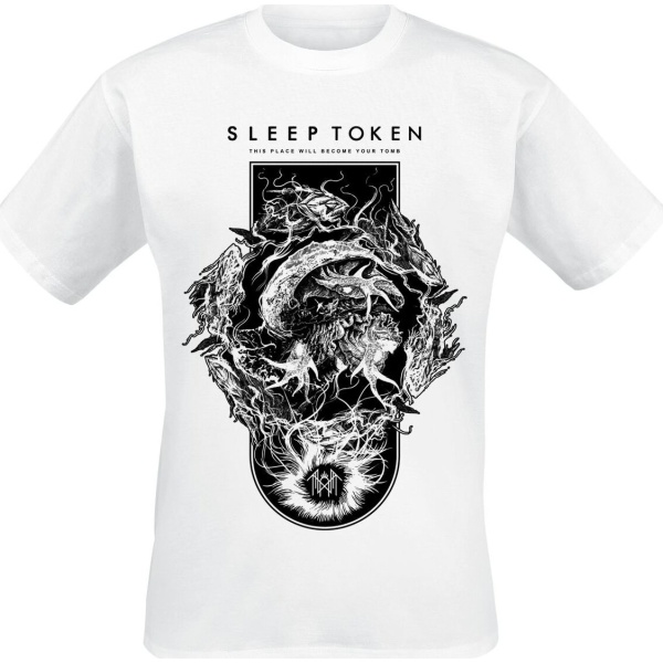 Sleep Token Nimbus Tričko bílá - RockTime.cz