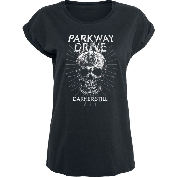 Parkway Drive Smoke Skull Dámské tričko černá - RockTime.cz