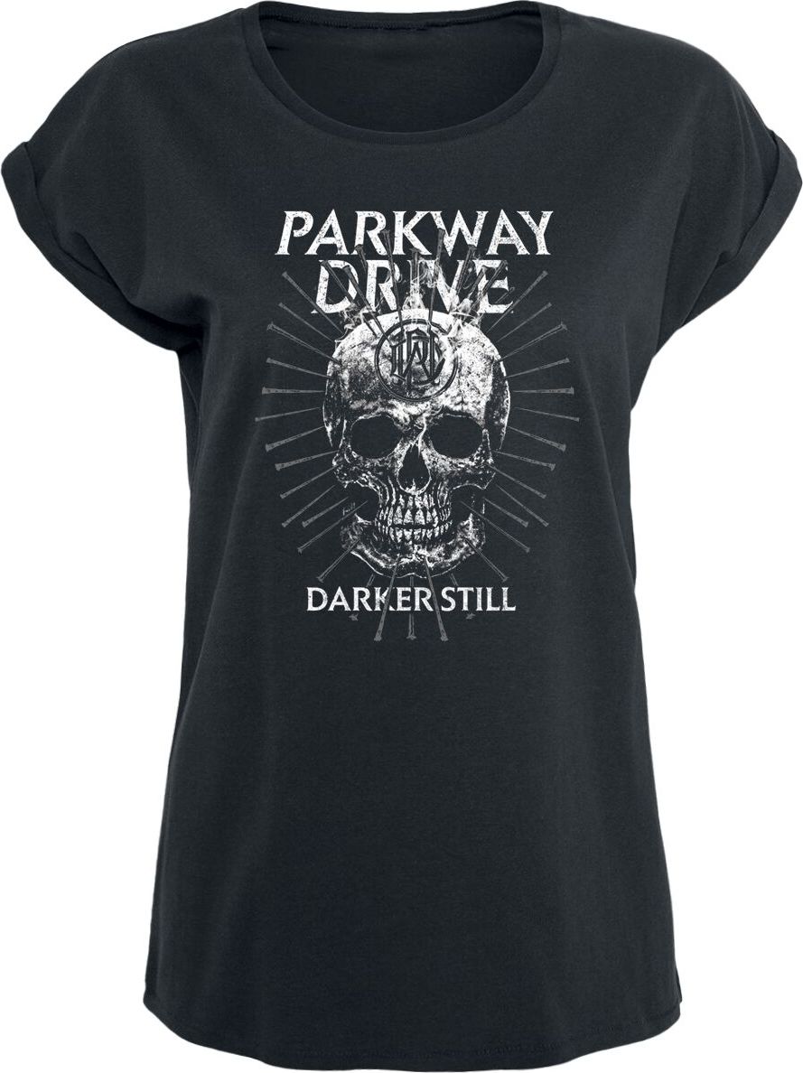 Parkway Drive Smoke Skull Dámské tričko černá - RockTime.cz