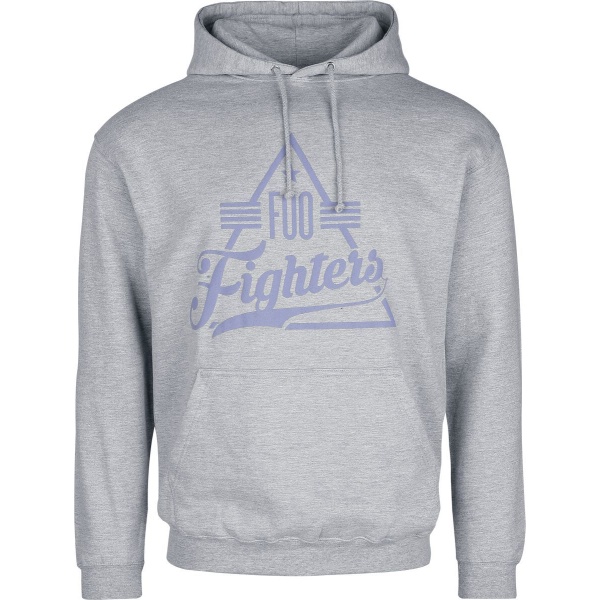 Foo Fighters Pyramid Mikina s kapucí šedá - RockTime.cz