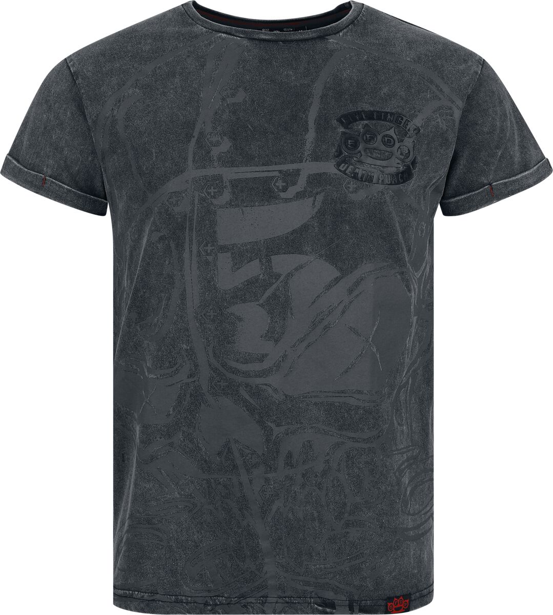 Five Finger Death Punch EMP Signature Collection Tričko šedá - RockTime.cz