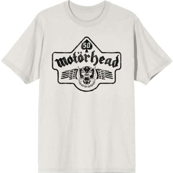Motörhead 50 Vintage Wings Tričko bílá - RockTime.cz