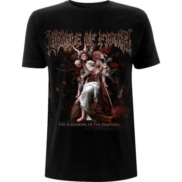 Cradle Of Filth The screaming of the valkyries Tričko černá - RockTime.cz