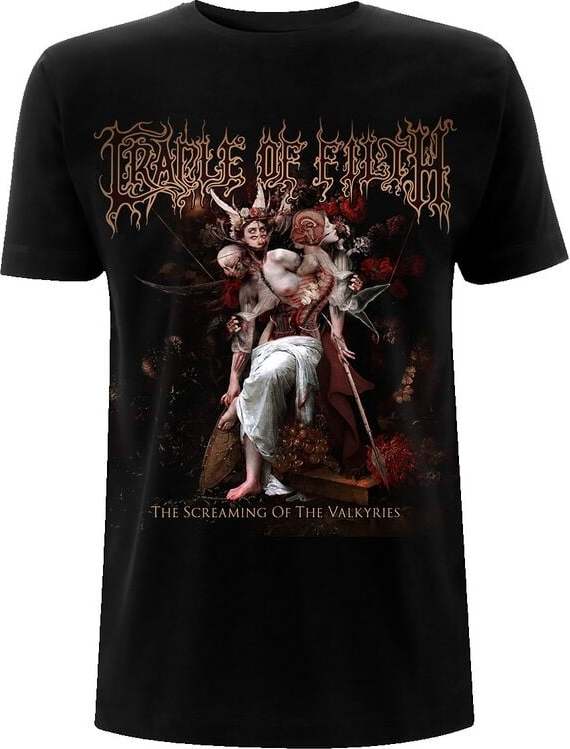 Cradle Of Filth The screaming of the valkyries Tričko černá - RockTime.cz