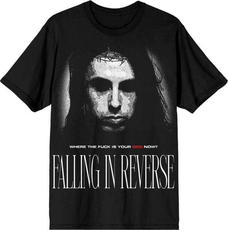 Falling In Reverse Where Is Your God Now Tričko černá - RockTime.cz