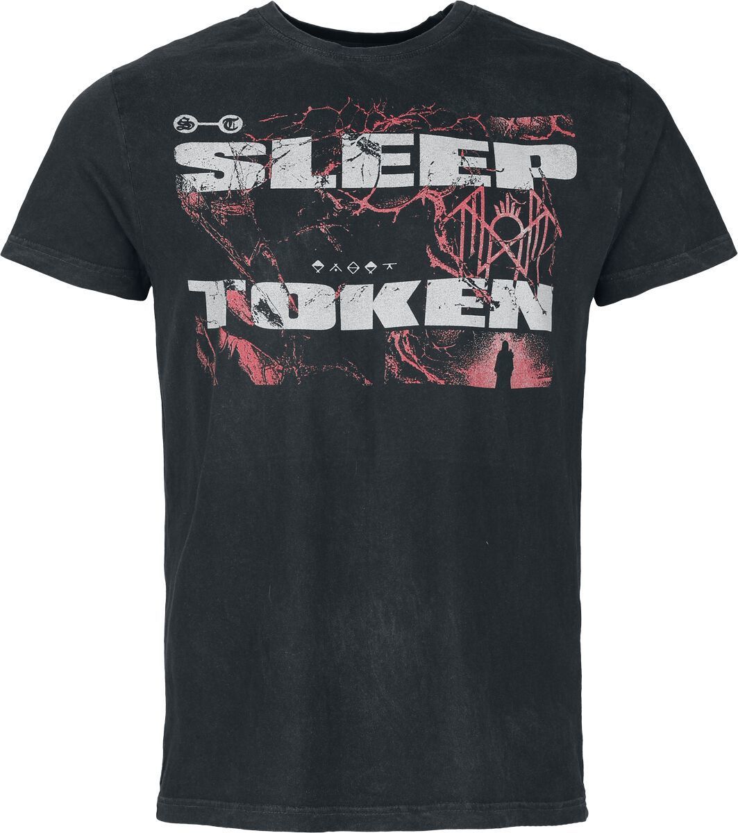 Sleep Token Texture Tričko cerná/šedá - RockTime.cz