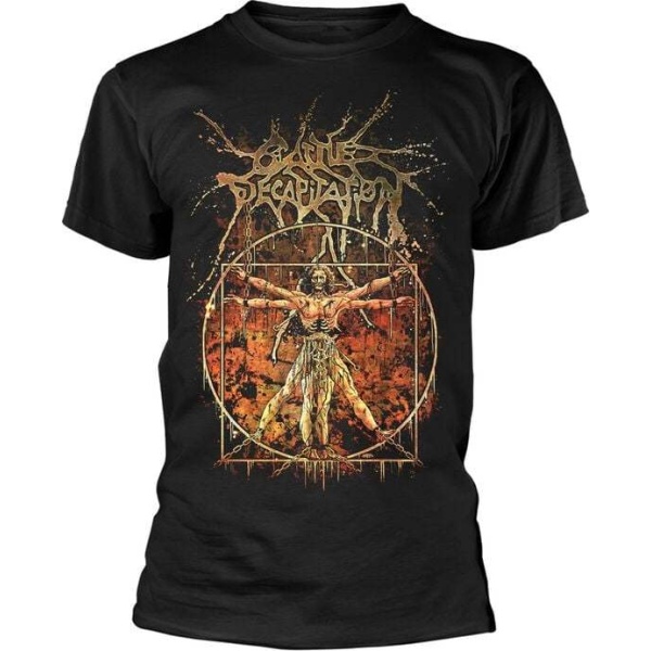 Cattle Decapitation Vitruvian Tričko černá - RockTime.cz