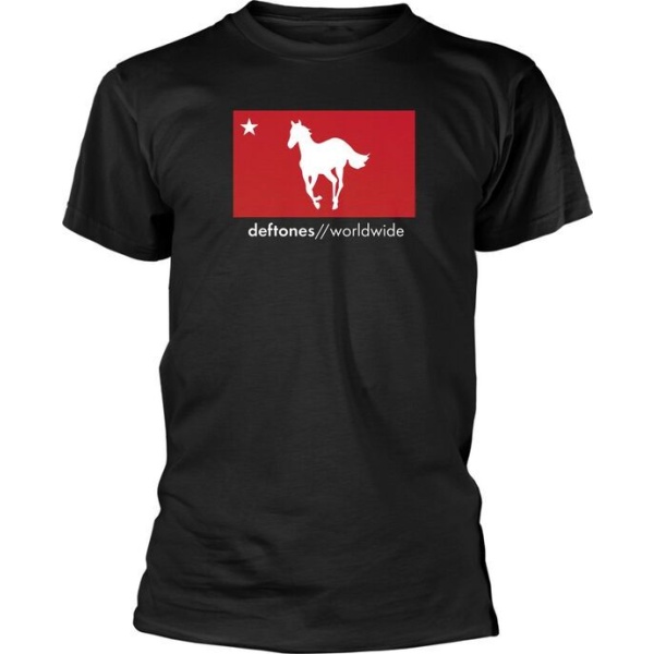 Deftones White Pony Worldwide Tričko černá - RockTime.cz