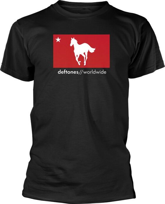 Deftones White Pony Worldwide Tričko černá - RockTime.cz
