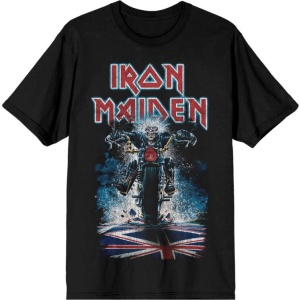 Iron Maiden Eddie Biker Tričko černá - RockTime.cz