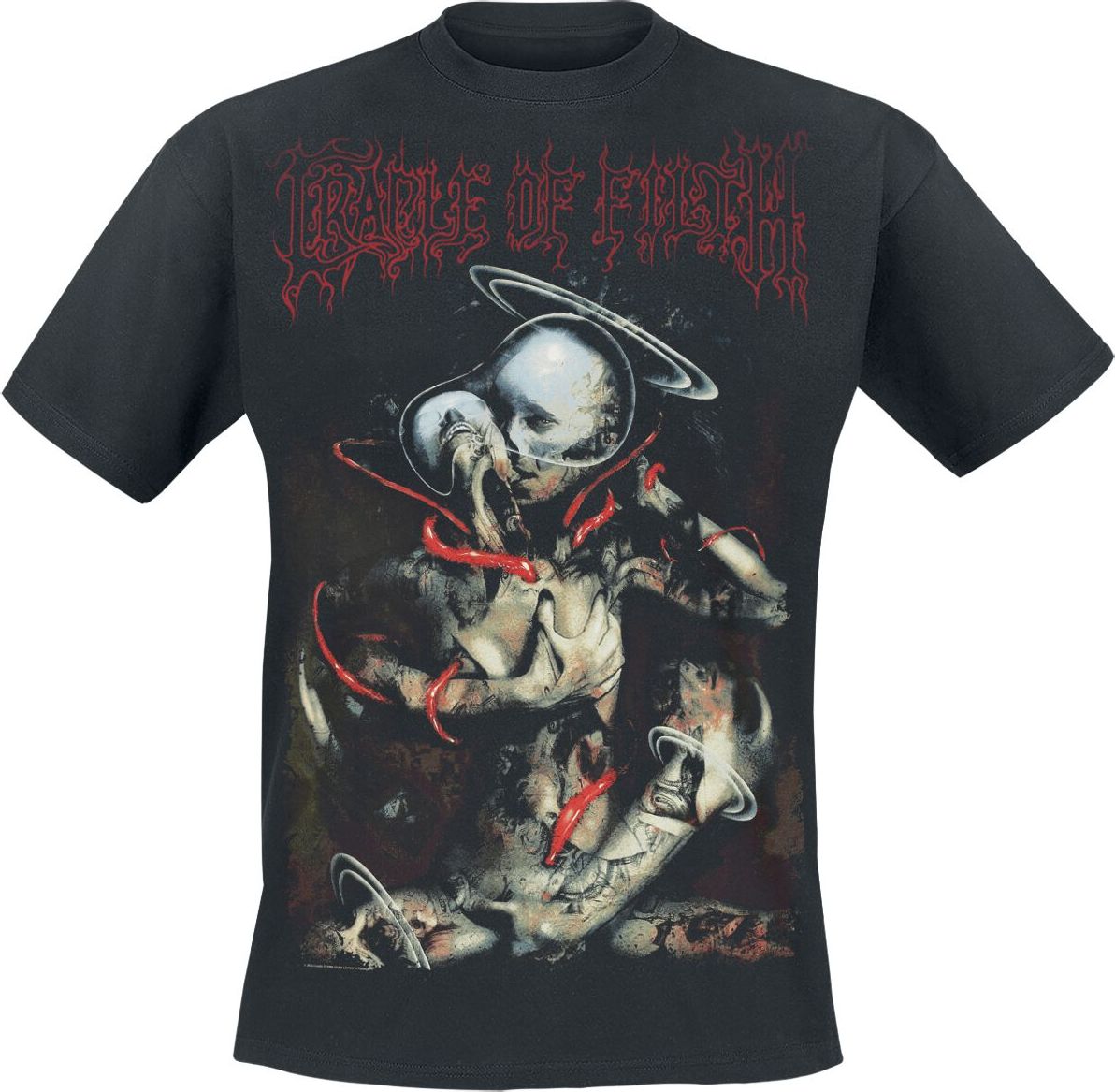 Cradle Of Filth We Wish To Live Deliciously Tričko černá - RockTime.cz