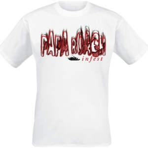 Papa Roach Logo Blur Tričko bílá - RockTime.cz