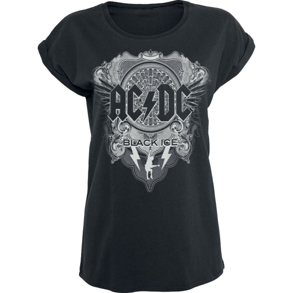 AC/DC Black Ice Dámské tričko černá - RockTime.cz