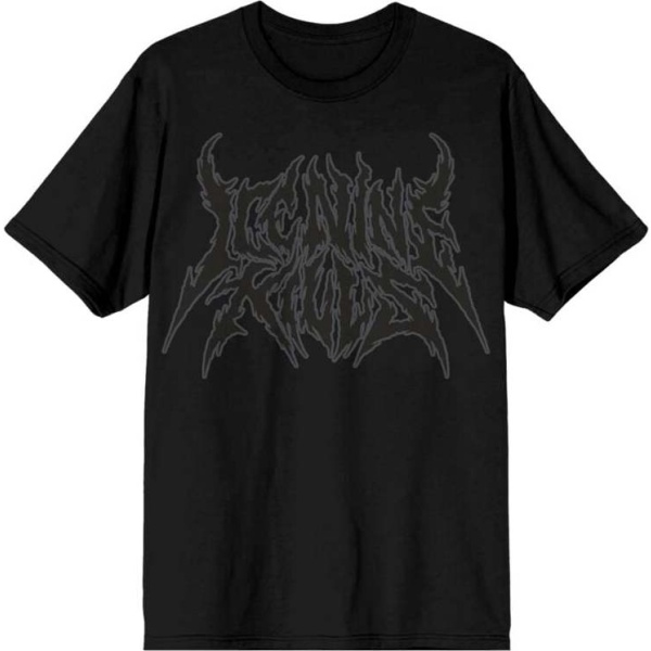 Ice Nine Kills Black On Black Puff Print Tričko černá - RockTime.cz
