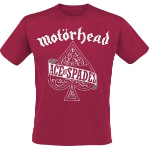Motörhead Ace Of Spades Tričko červená - RockTime.cz