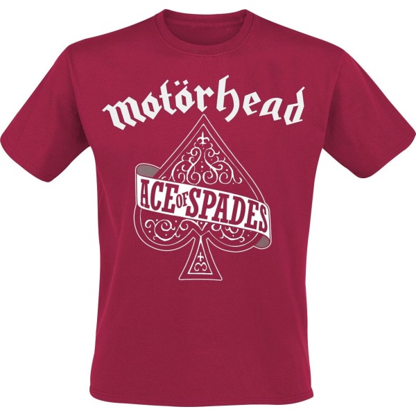 Motörhead Ace Of Spades Tričko červená - RockTime.cz