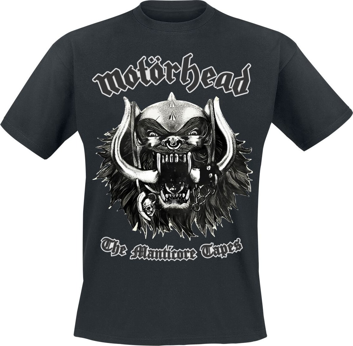 Motörhead The Manticore Tapes Tracklist Tričko černá - RockTime.cz