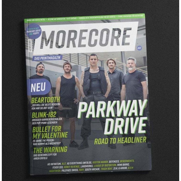 MoreCore MoreCore - das Printmagazin #2 Časopis standard - RockTime.cz