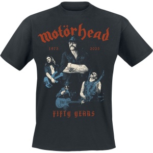 Motörhead 50 Lemmy Collage Tričko černá - RockTime.cz