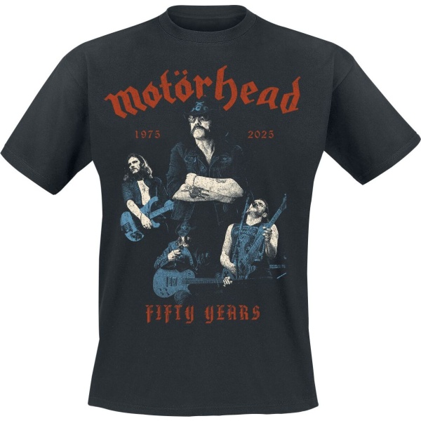 Motörhead 50 Lemmy Collage Tričko černá - RockTime.cz