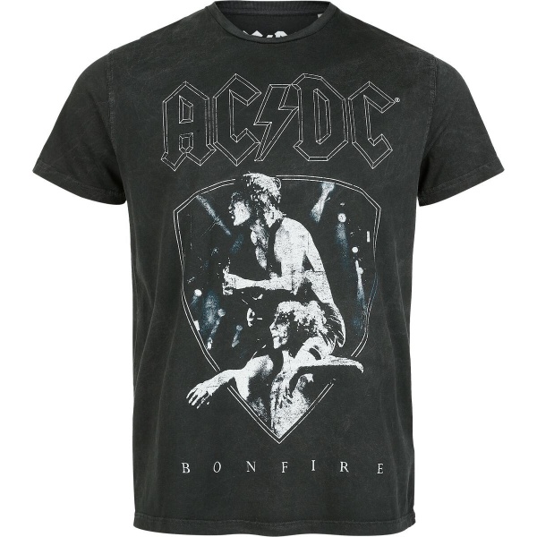 AC/DC Bonfire Tričko šedá - RockTime.cz