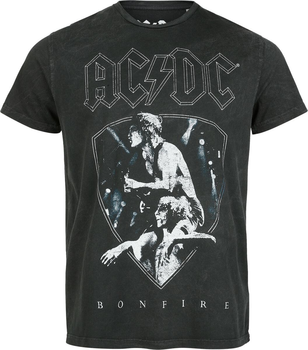 AC/DC Bonfire Tričko šedá - RockTime.cz
