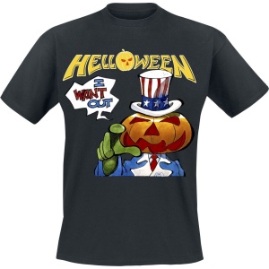 Helloween I Want Out Tričko černá - RockTime.cz