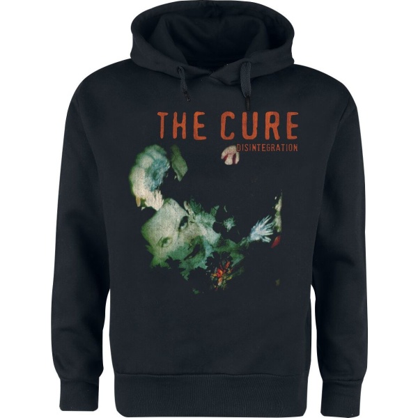 The Cure Desintegration Mikina s kapucí černá - RockTime.cz