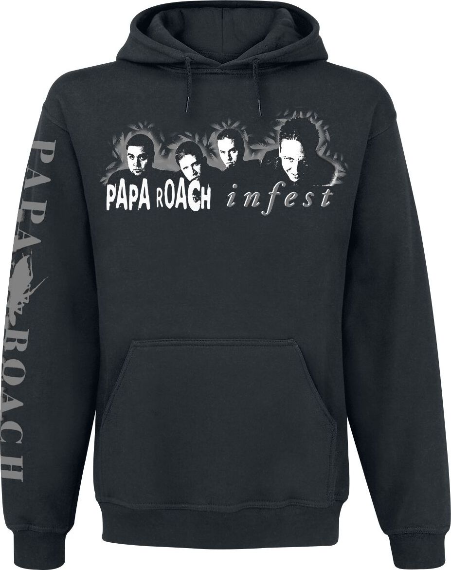 Papa Roach Infest Photo Mikina s kapucí černá - RockTime.cz