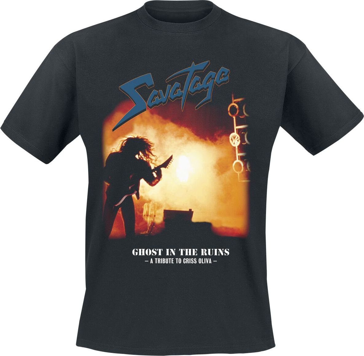 Savatage Ghost in the ruins Tričko černá - RockTime.cz