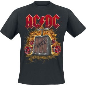 AC/DC TNT Explosion Tričko černá - RockTime.cz