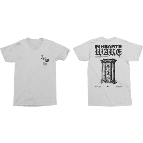 In Hearts Wake Hourglass Tričko bílá - RockTime.cz