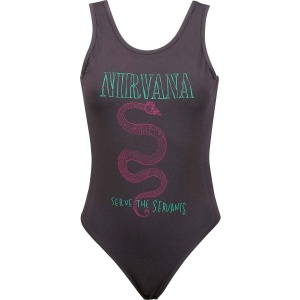 Nirvana Amplified Collection - Serve The Servents body charcoal - RockTime.cz
