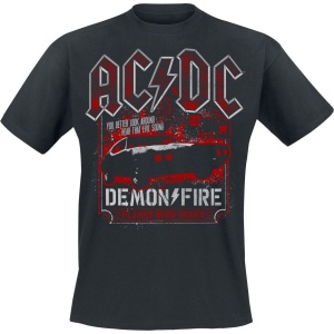 AC/DC Demon Fire Hell Tričko černá - RockTime.cz