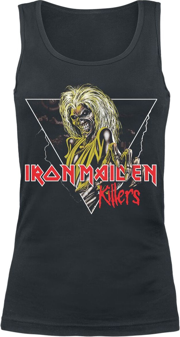 Iron Maiden Killers Triangle Dámský top černá - RockTime.cz