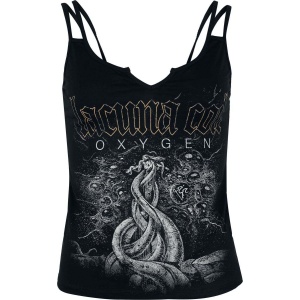 Lacuna Coil Oxygen Dámský top černá - RockTime.cz