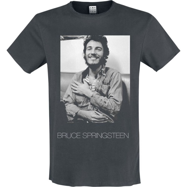 Bruce Springsteen Amplified Collection - Vintage Tričko charcoal - RockTime.cz
