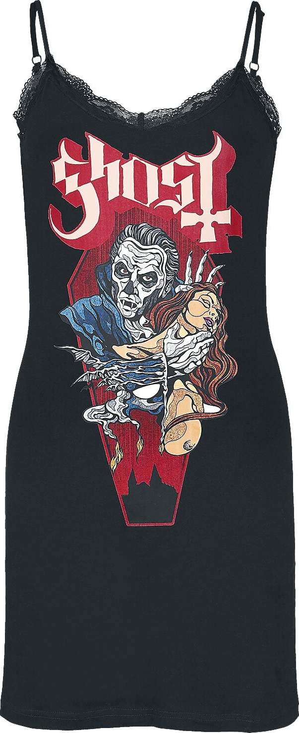 Ghost EMP Signature Collection Šaty černá - RockTime.cz
