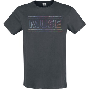 Muse Amplified Collection - Logo Tričko charcoal - RockTime.cz