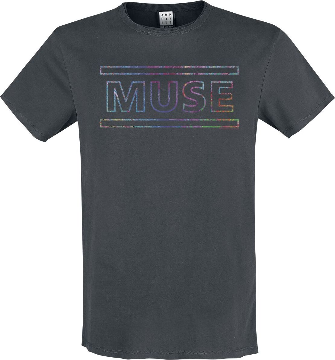 Muse Amplified Collection - Logo Tričko charcoal - RockTime.cz
