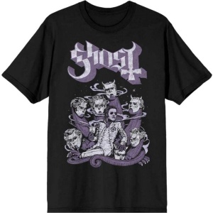 Ghost Tentacle Throne Tričko černá - RockTime.cz