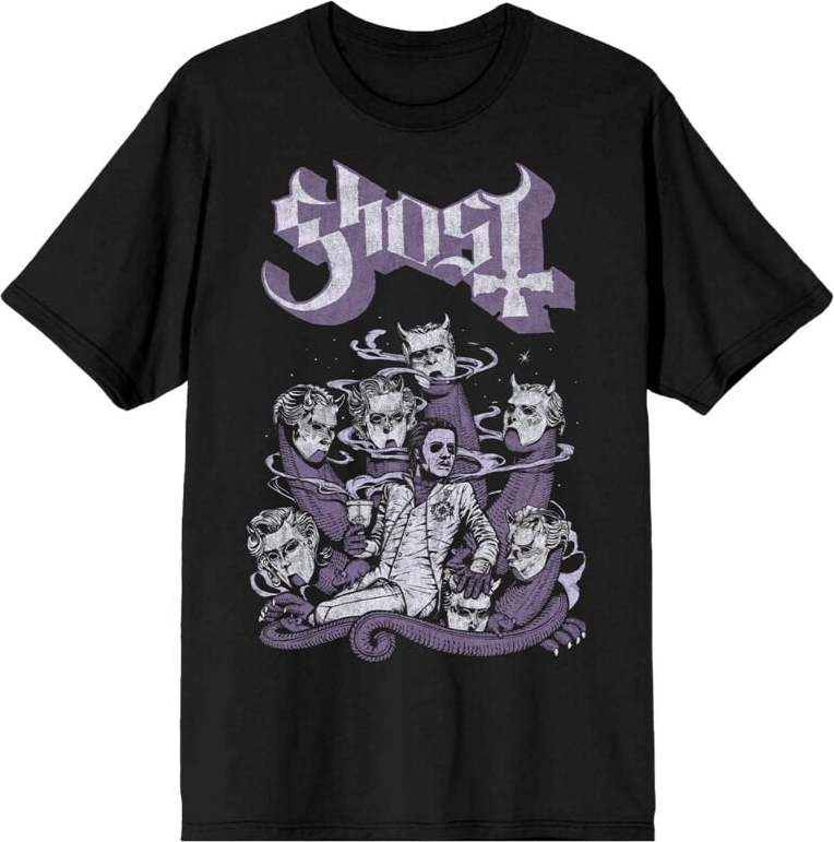 Ghost Tentacle Throne Tričko černá - RockTime.cz