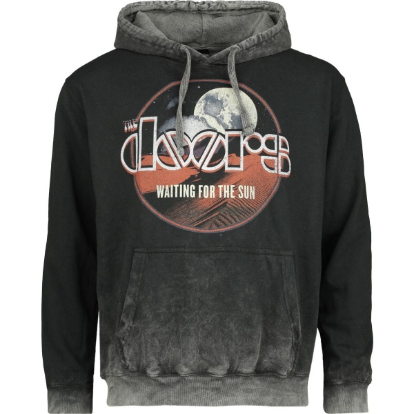 The Doors Waiting For The Sun Mikina s kapucí charcoal - RockTime.cz