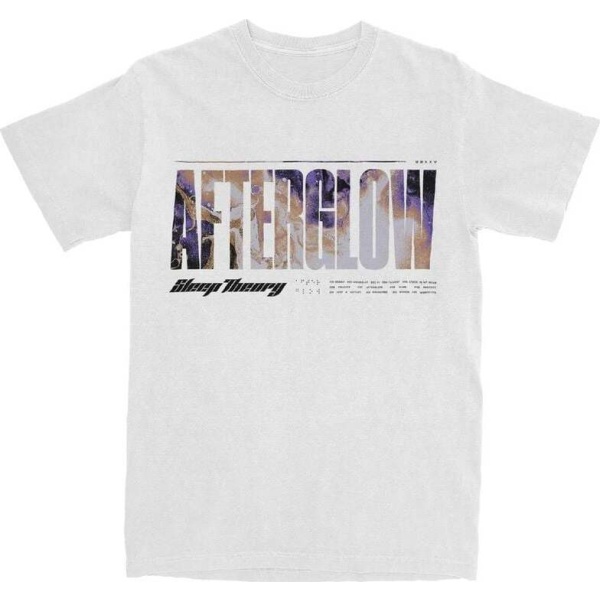 Sleep Theory Afterglow Tracklist Tričko bílá - RockTime.cz