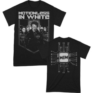 Motionless In White Paint Splatter Tričko černá - RockTime.cz