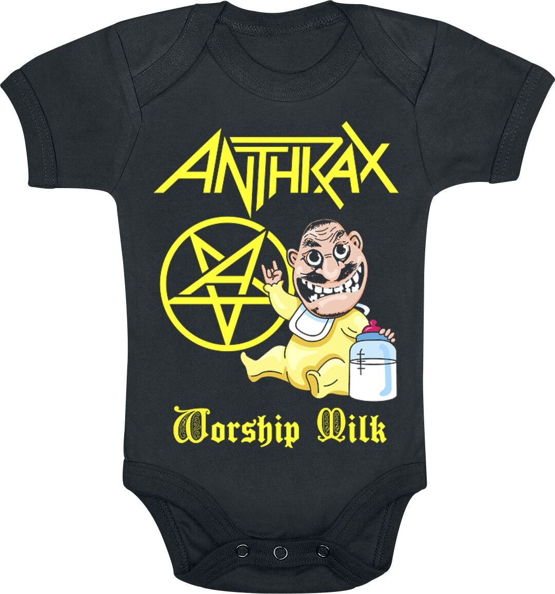 Anthrax Kids - Worship Milk body černá - RockTime.cz